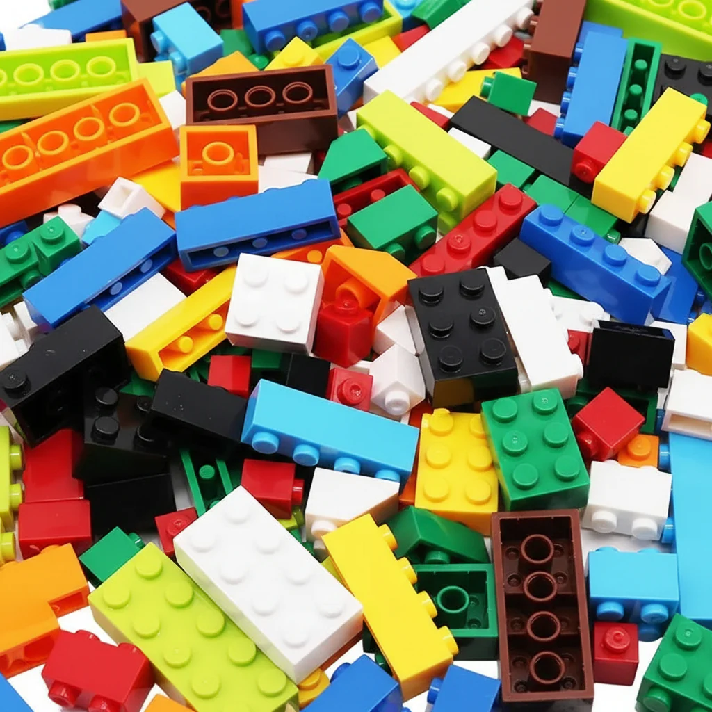 Building Blocks Set STEM Construction Toy with Storage Box for Kids, 1000 Pieces - Image 2