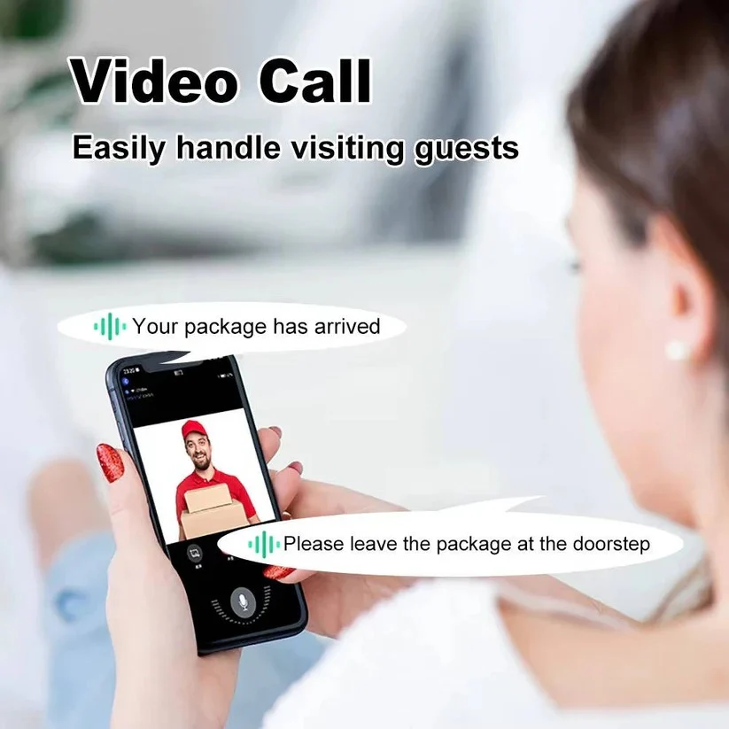 1080P HD Wi-Fi Video Doorbell with Two Way Audio and Cloud Storage - Image 7