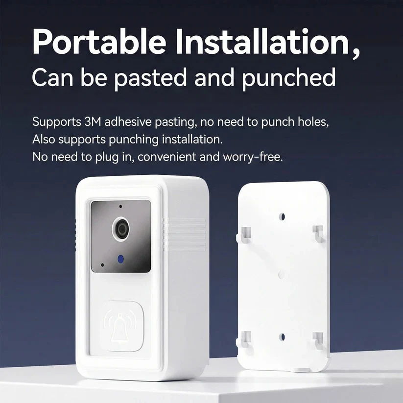 1080P HD Wi-Fi Video Doorbell with Two Way Audio and Cloud Storage - Image 8