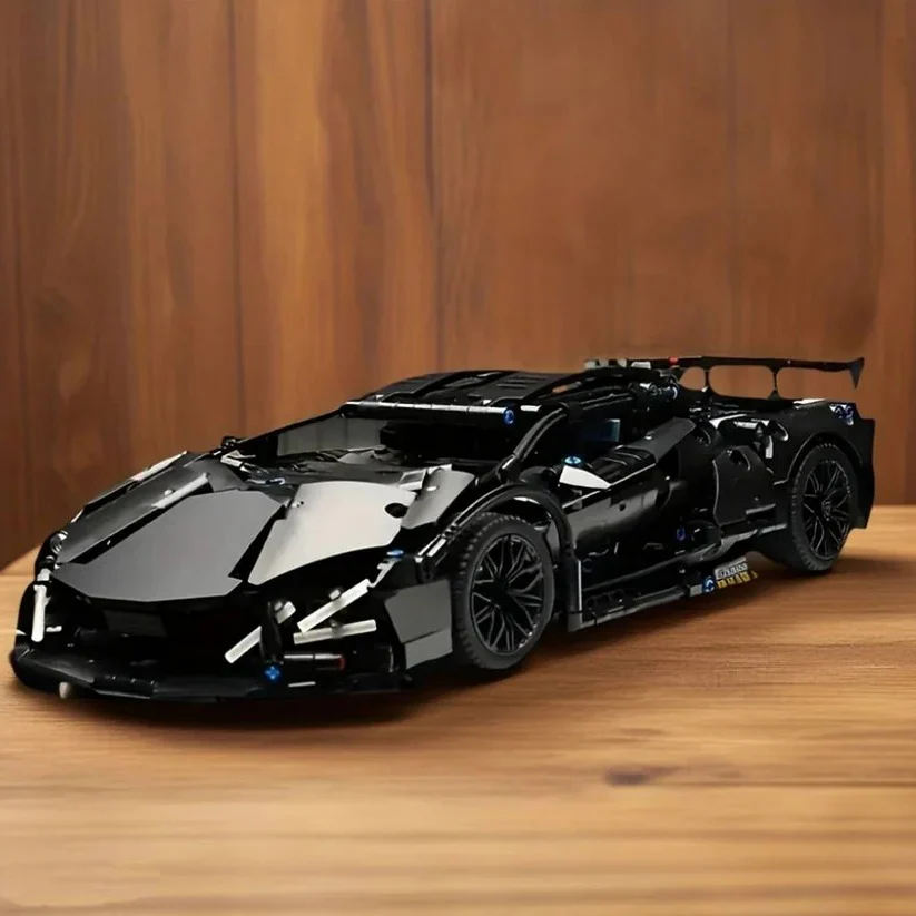 1288 Piece Supercar Building Block Model Set for Adults and Teens - Image 3