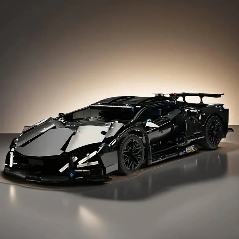 1288 Piece Supercar Building Block Model Set for Adults and Teens - Image 4