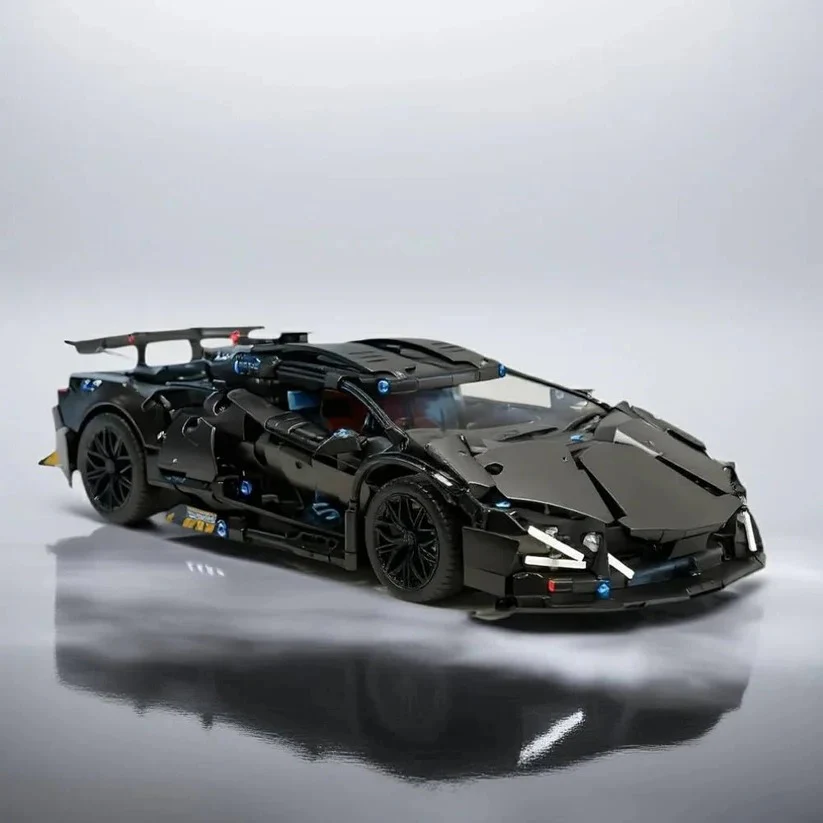 1288 Piece Supercar Building Block Model Set for Adults and Teens - Image 5