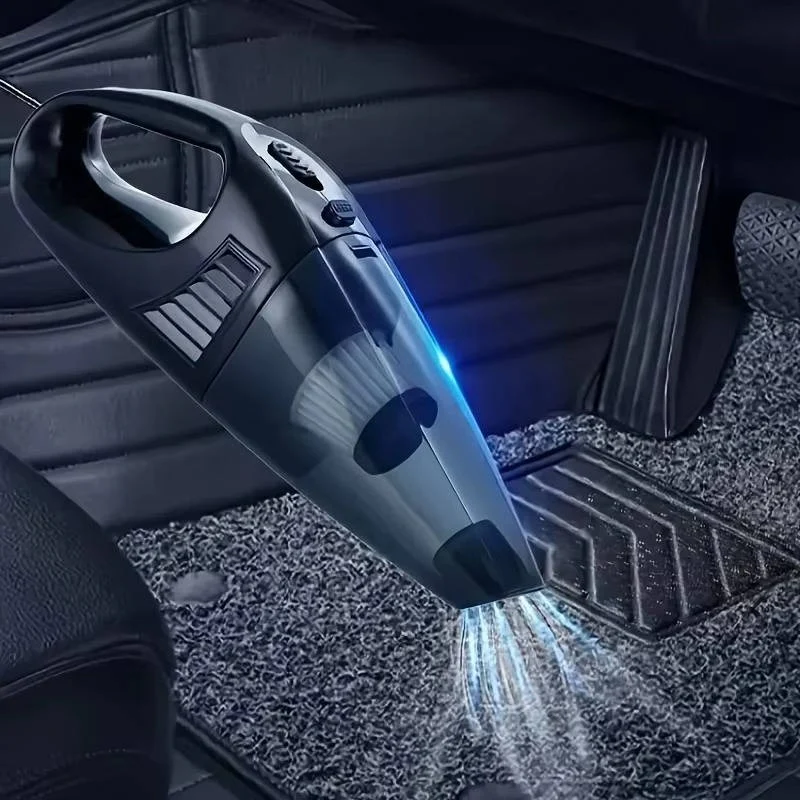 12V Corded Handheld Auto Vacuum with High Suction for Interior Detailing - Image 2
