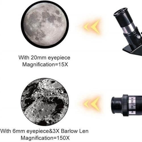 Astronomical Refractor Telescope with Multiple Eyepieces - Image 3
