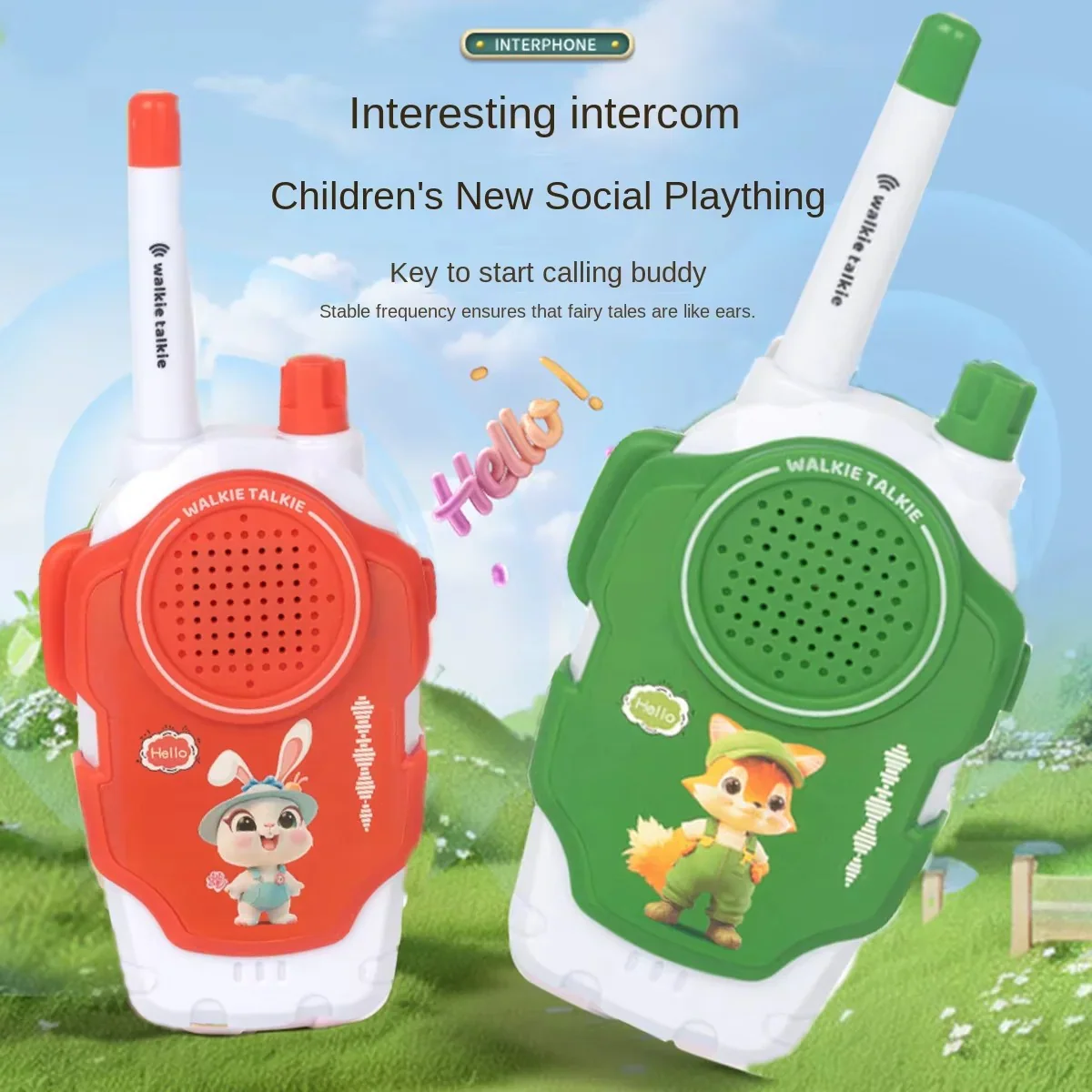 Kids Walkie Talkies – Range Adventure Radios, Set of 2 - Image 6
