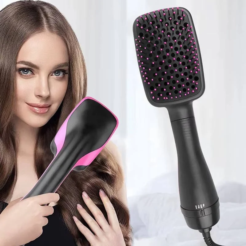 1000W Paddle Blow Dryer Brush with 3 Adjustable Heat Setting - Image 3