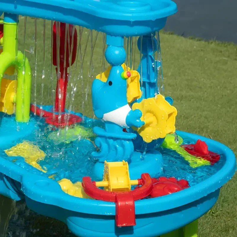 3 in 1 Outdoor Sand and Water Table for Kids - Image 3