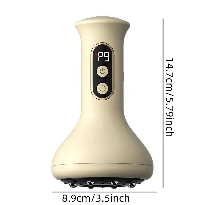 Electric Vacuum Cupping Massage Device with Heat and LED Display - Image 10