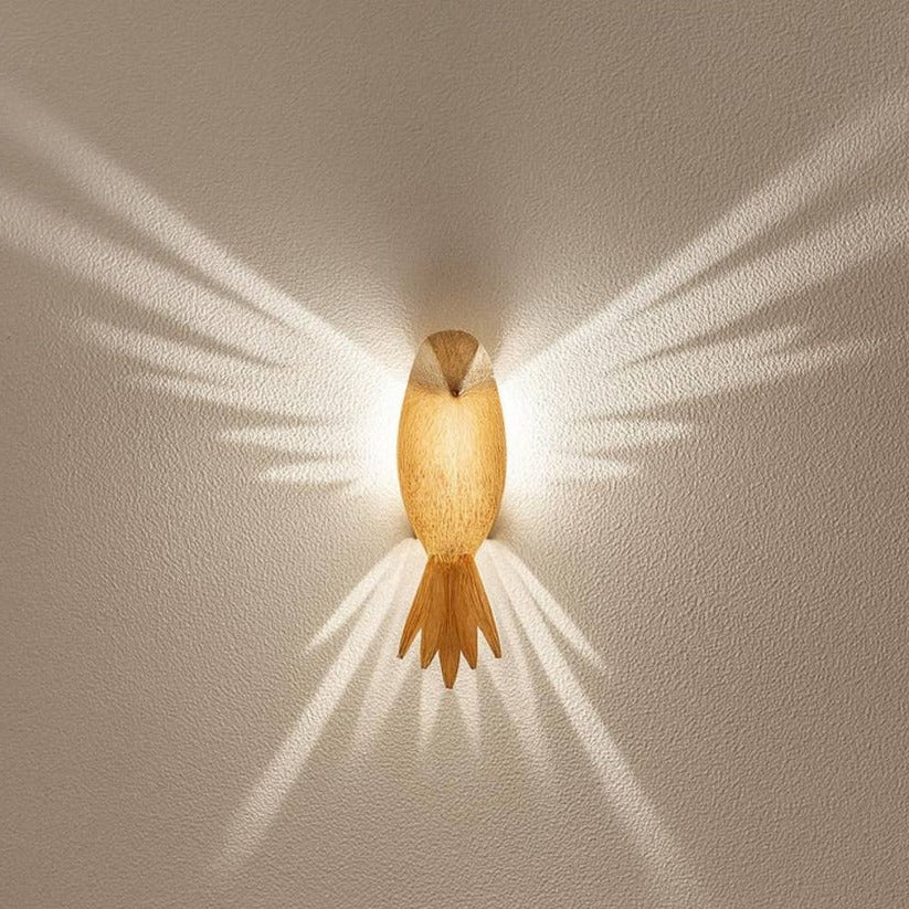 3D Bird Wing Projection Wall Light for Indoor Decorative Lighting - Image 4