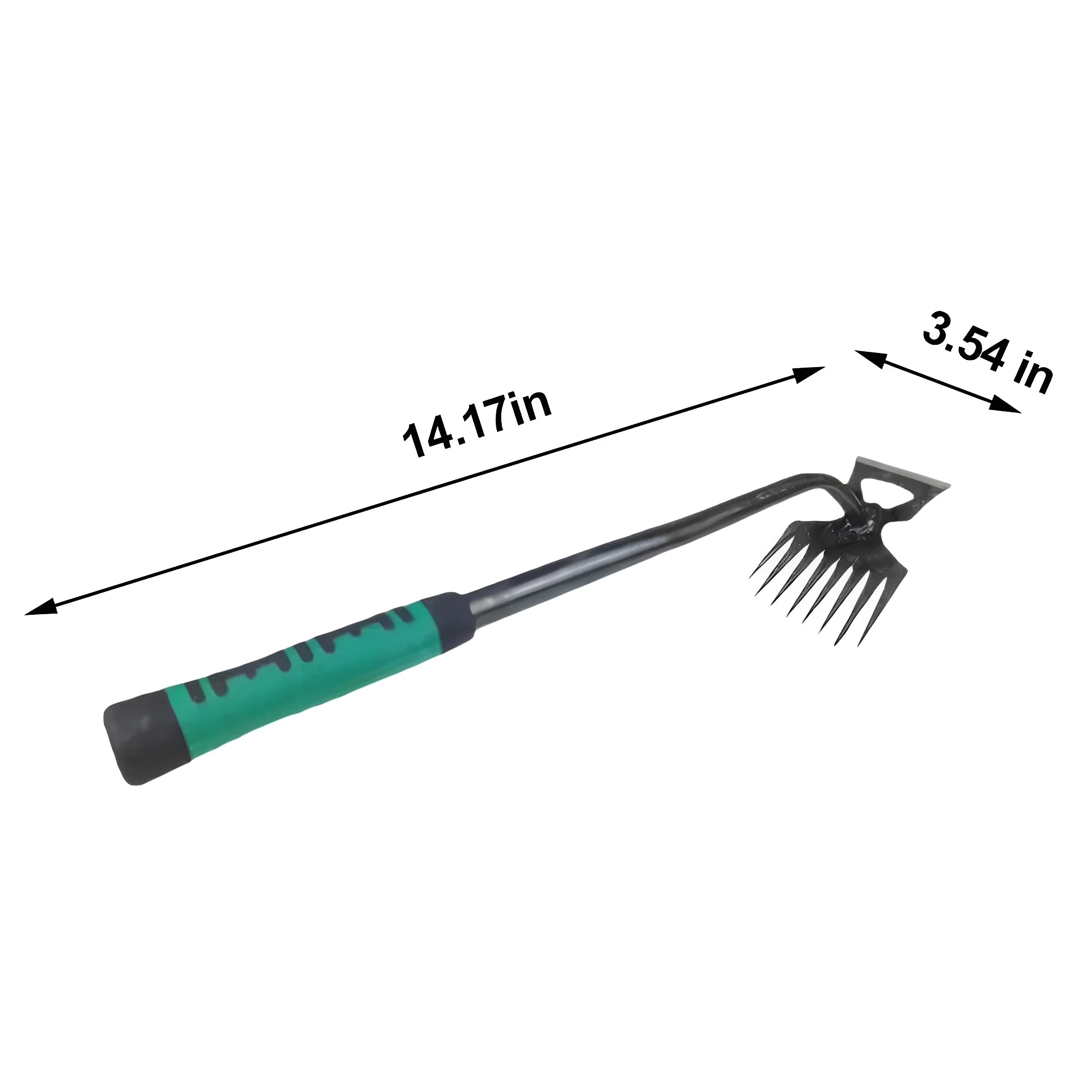 8 Tooth Hand Hoe for Garden and Light Farming Use - Image 2