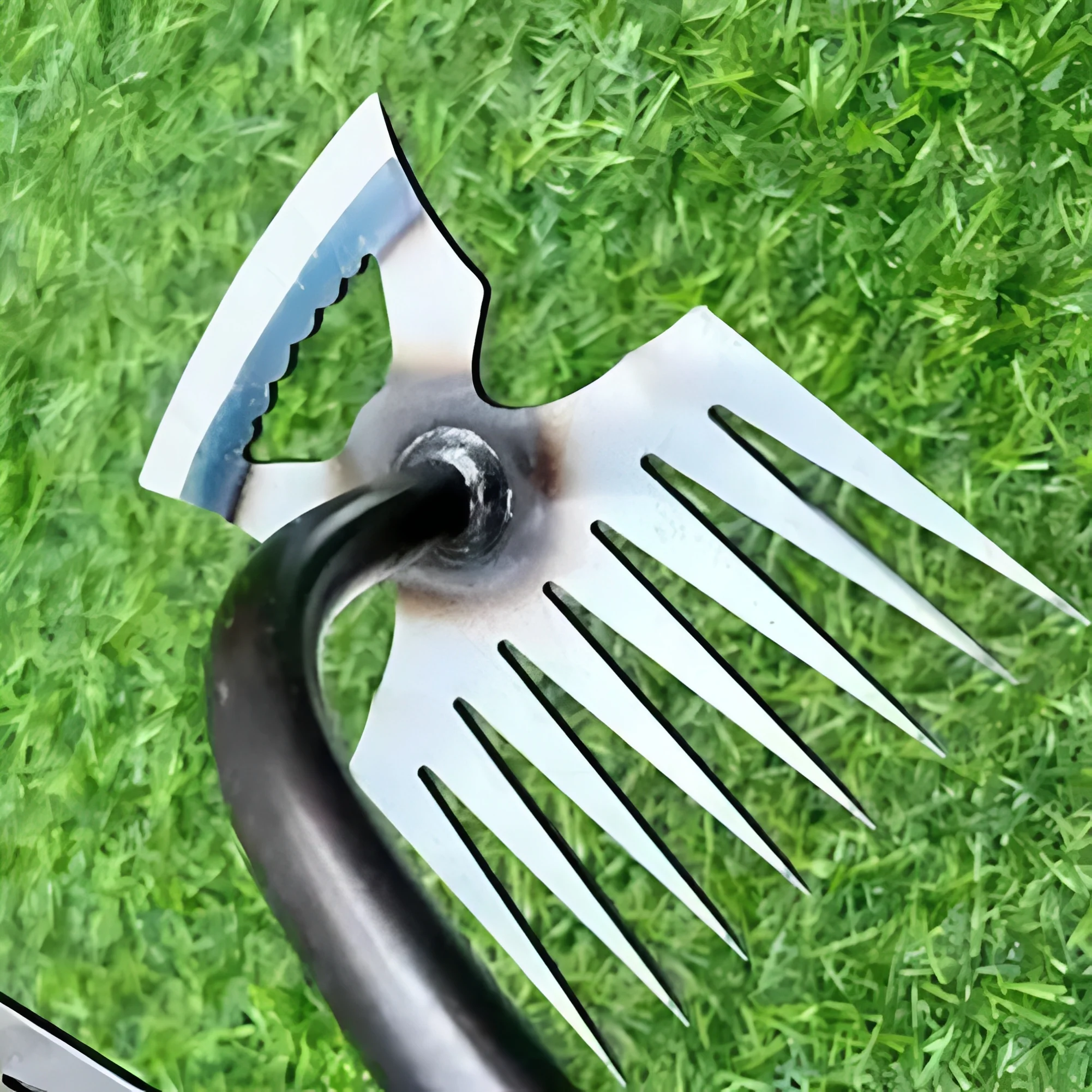 8 Tooth Hand Hoe for Garden and Light Farming Use - Image 5