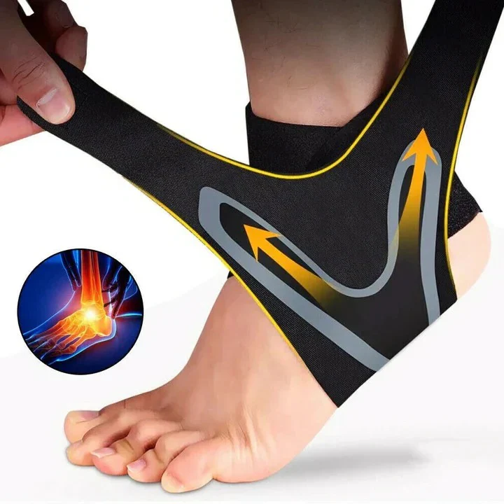Adjustable Ankle Support Wrap - Compression Sleeve for Stability - Image 3