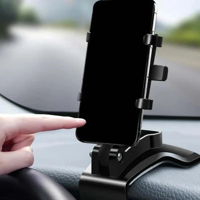 Adjustable Car Phone Holder with Secure Grip Mount - Image 4