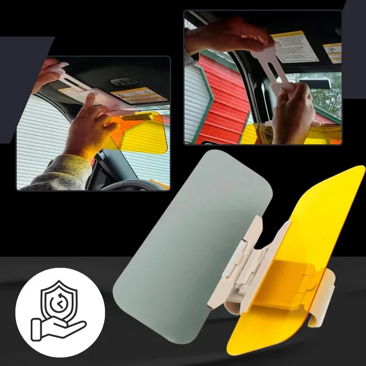 Adjustable Car Sun Visor Extender for Day and Night Driving - Image 6