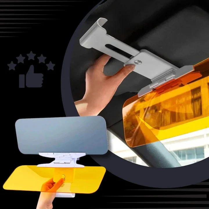 Adjustable Car Sun Visor Extender for Day and Night Driving - Image 7
