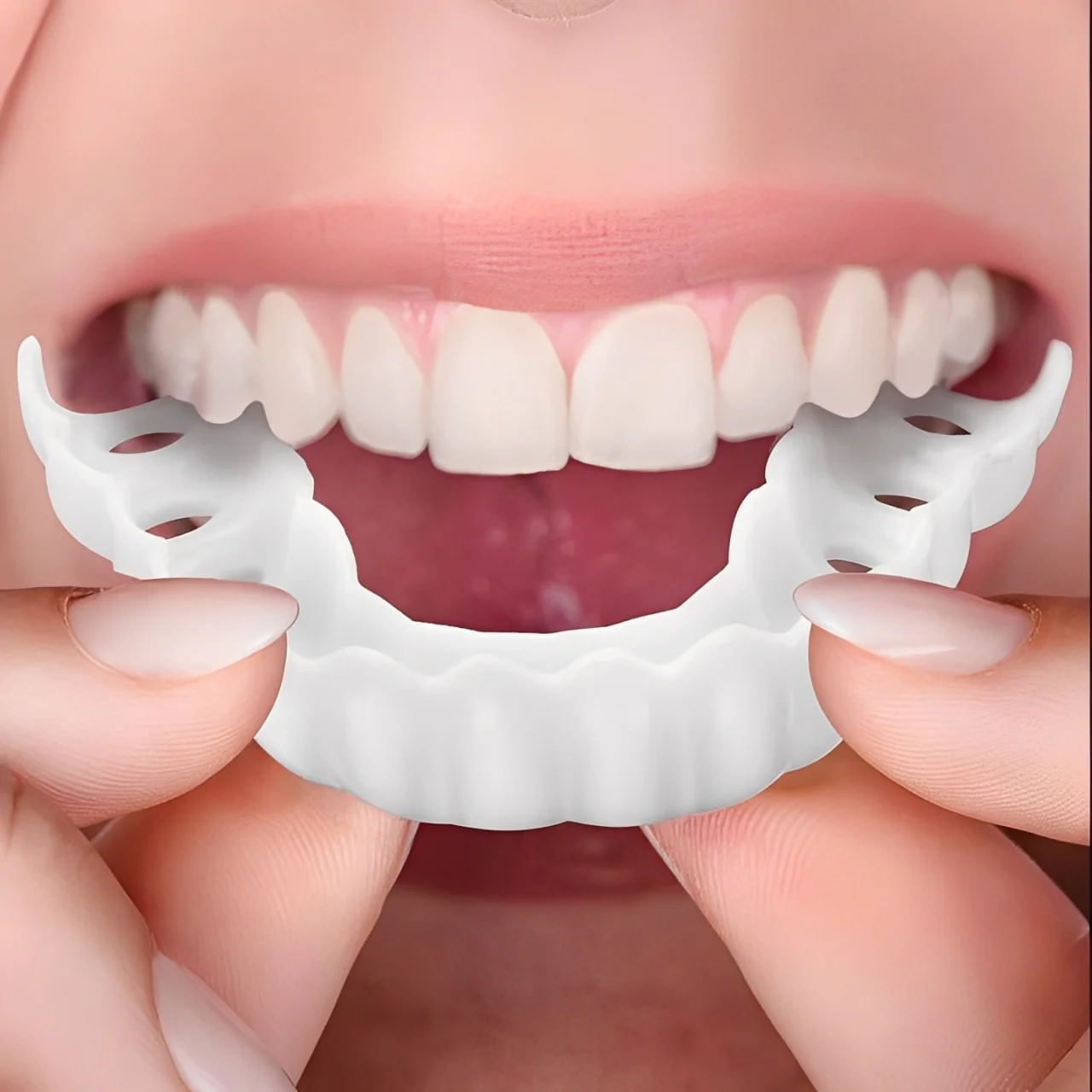 Adjustable Cosmetic Smile Veneers, Upper & Lower Set - Image 5