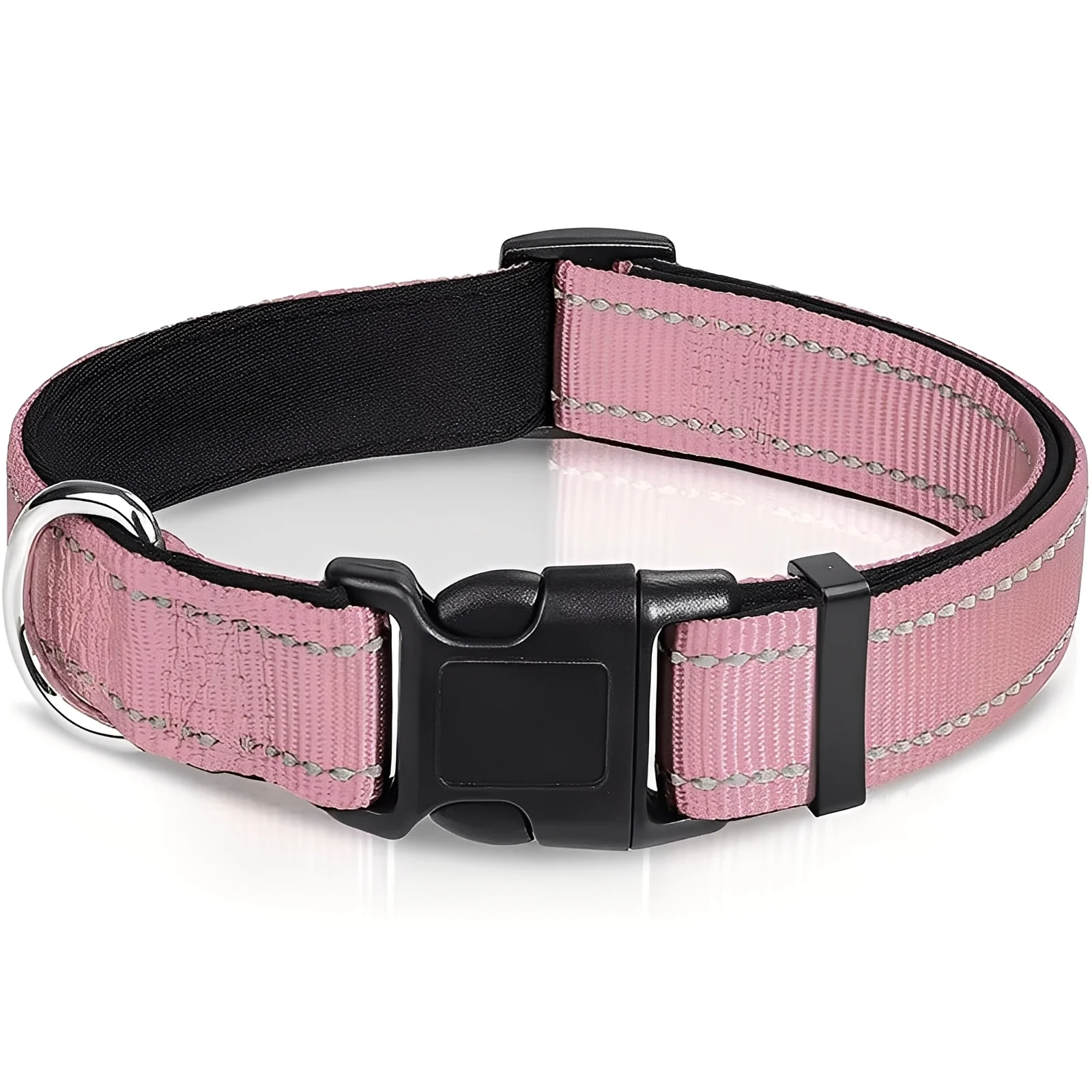 Adjustable Nylon Dog Collar with Clip Buckle - Image 2