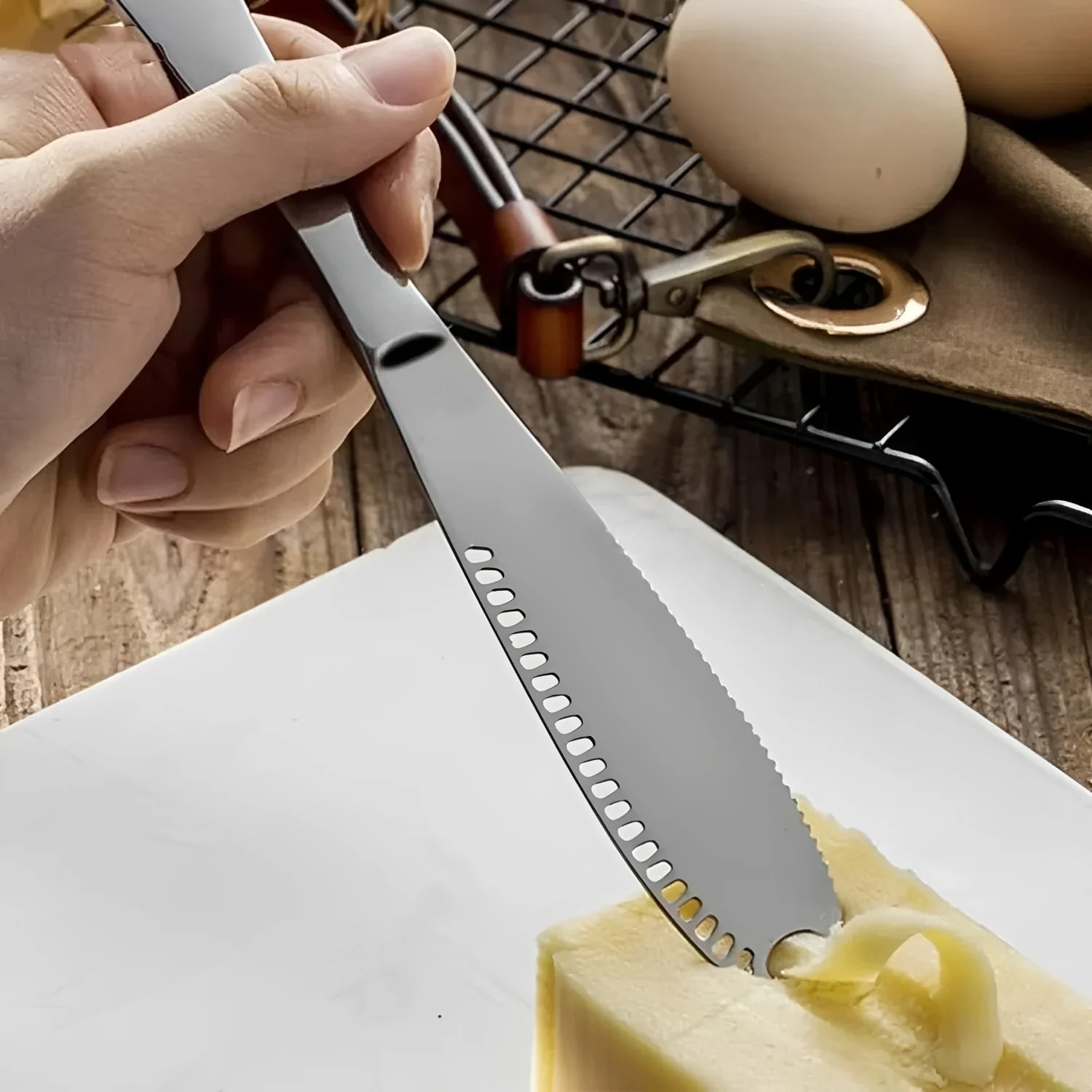 Stainless Steel Butter and Cheese Tool Set - Image 3
