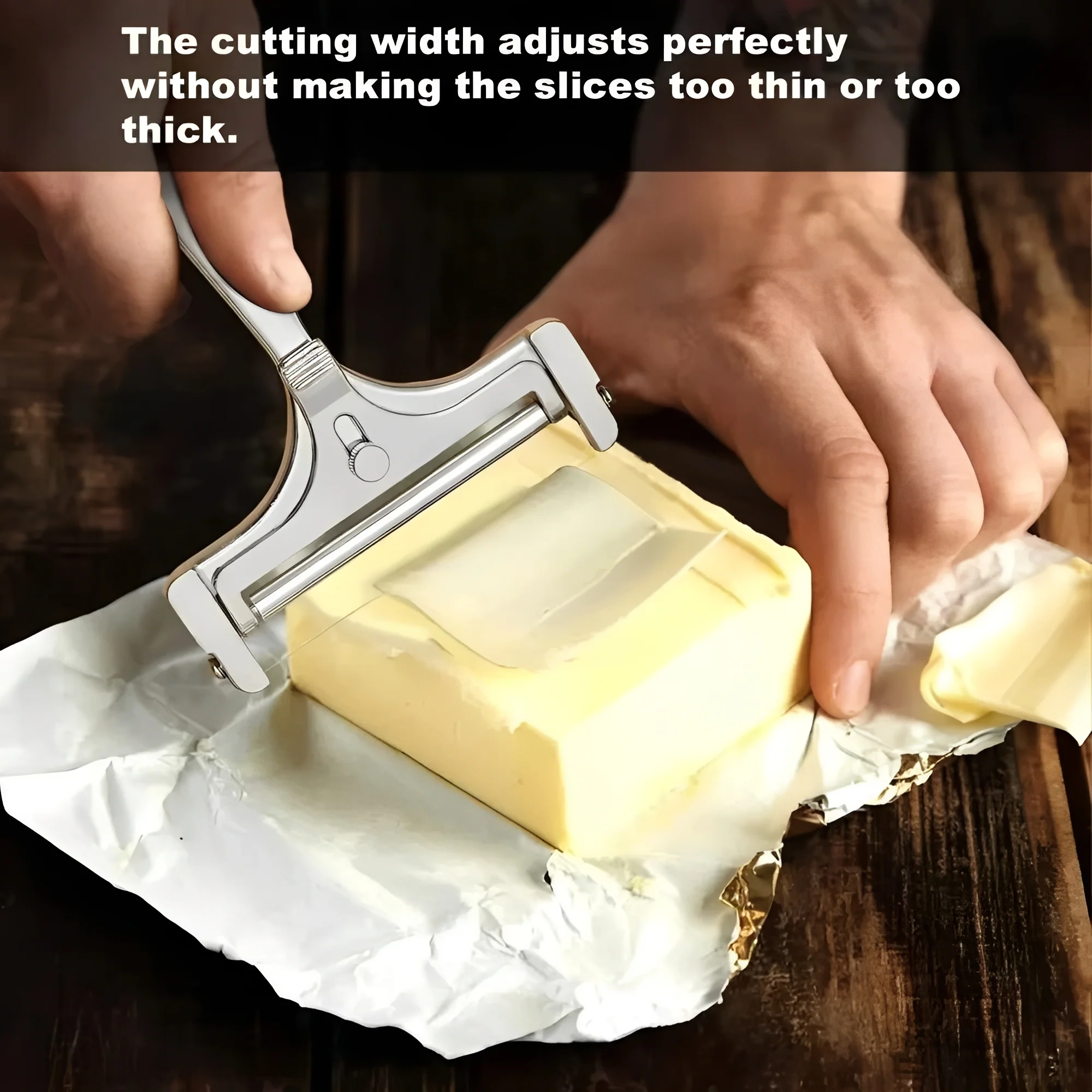 Stainless Steel Butter and Cheese Tool Set - Image 9