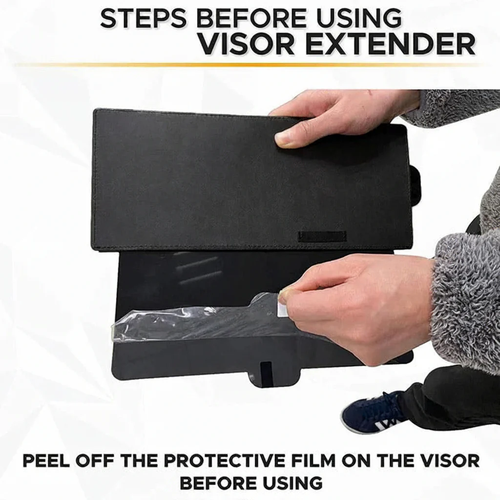 Adjustable Sun Visor Extender for Car Windshield - Image 5