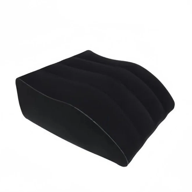 Inflatable Leg Rest Pillow with Adjustable Elevation and Storage - Image 3
