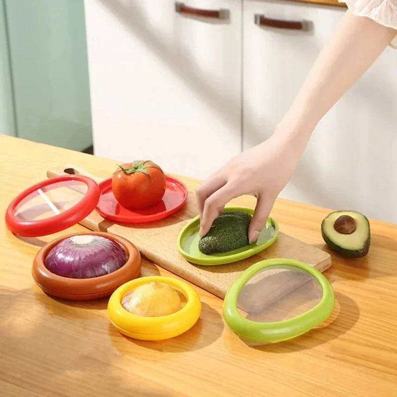 Silicone Food Storage Cover Set with Airtight Seal - Image 9