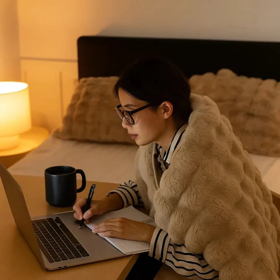 All Season Blanket with Elegant Design - Image 14