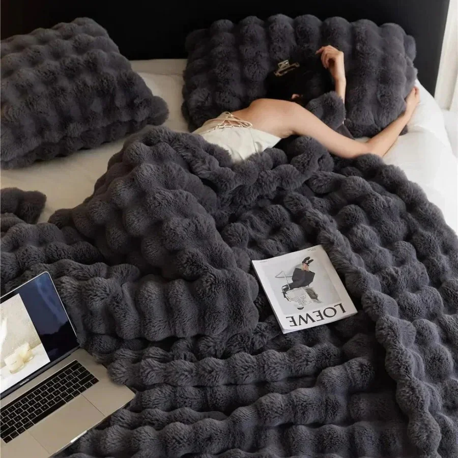 All Season Blanket with Elegant Design - Image 2