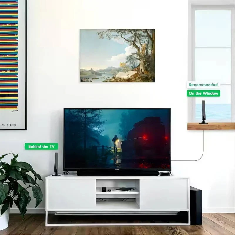 Amplified Indoor Digital TV Antenna for Local Channel Reception - Image 3