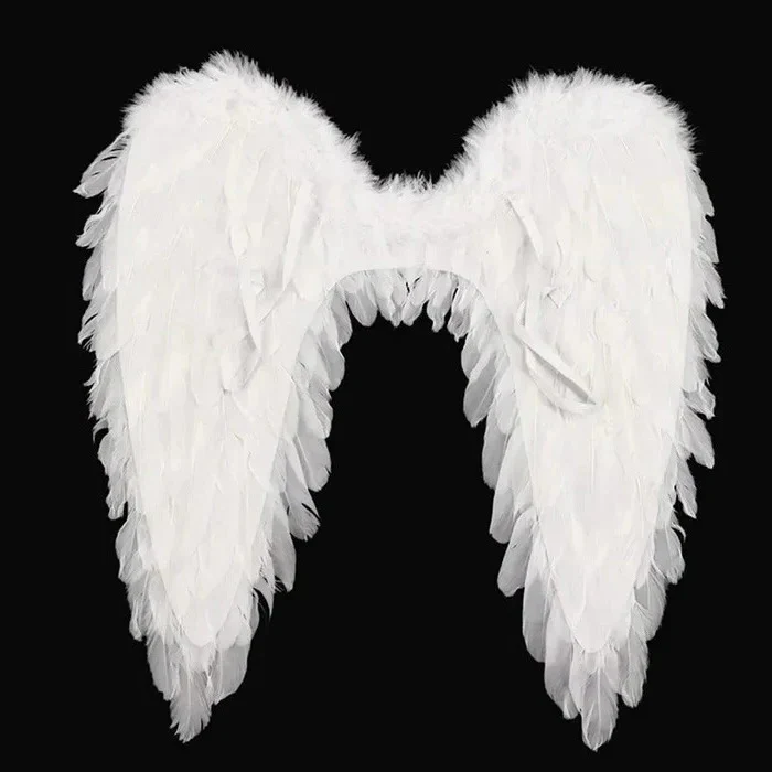 Foldable Feather Angel Wings for Costumes and Cosplay