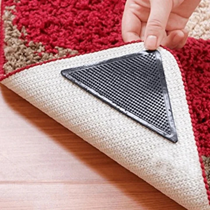 Rug Gripper Pads for Carpet and Area Rugs, Set of 4 - Image 3