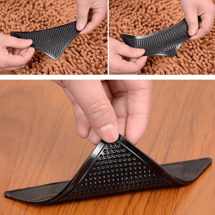 Rug Gripper Pads for Carpet and Area Rugs, Set of 4 - Image 5
