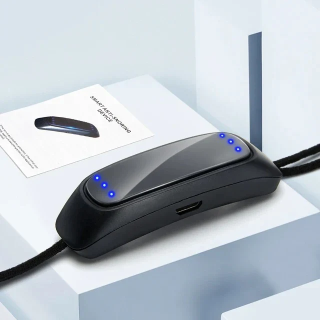 Rechargeable Snore Reduction Chin Strap with Adjustable Gentle Pulse Technology - Image 2