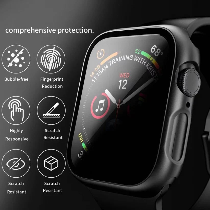 Privacy Tempered Glass Screen Protector for Apple Watch - Image 13