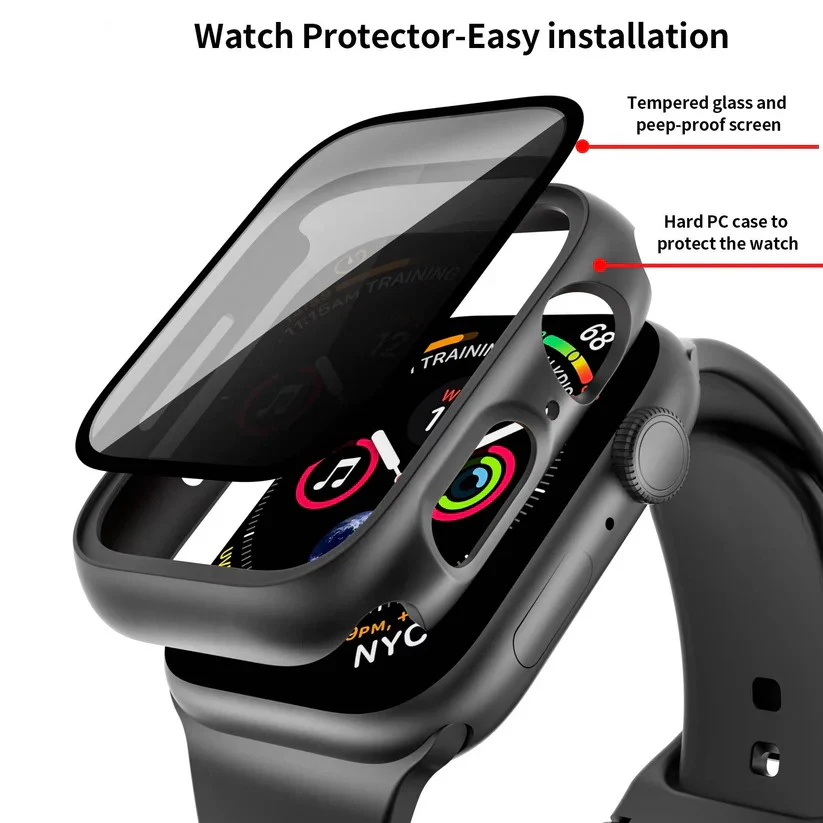Privacy Tempered Glass Screen Protector for Apple Watch - Image 14