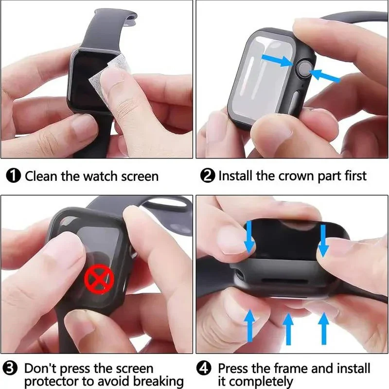 Privacy Tempered Glass Screen Protector for Apple Watch - Image 16