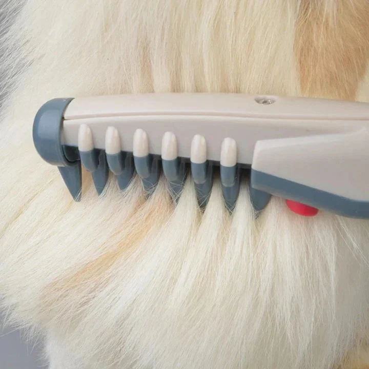 Anti Tangle Pet Grooming Rake For Dogs With Long Hair - Image 4