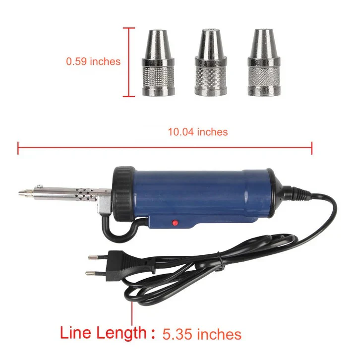 Electric Desoldering Device with Trigger Control and 3 Nozzles - Image 8