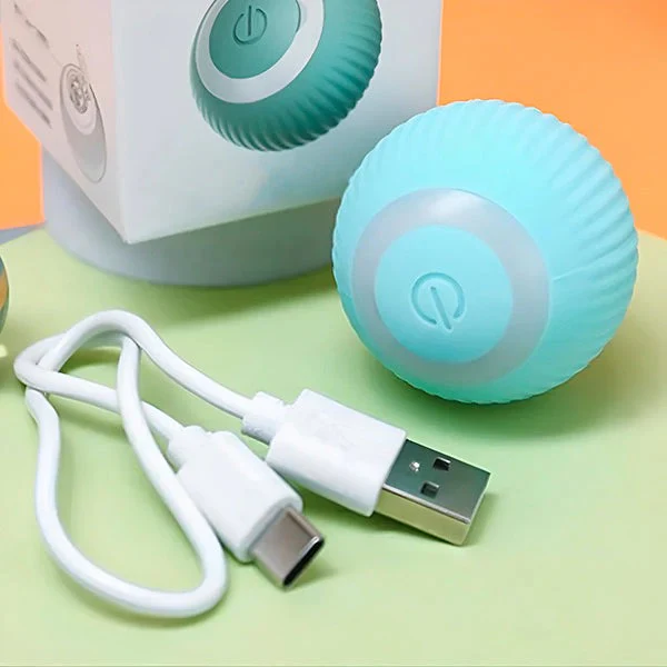 Automatic Rolling Pet Ball for Cats and Dogs with USB Charging - Image 2