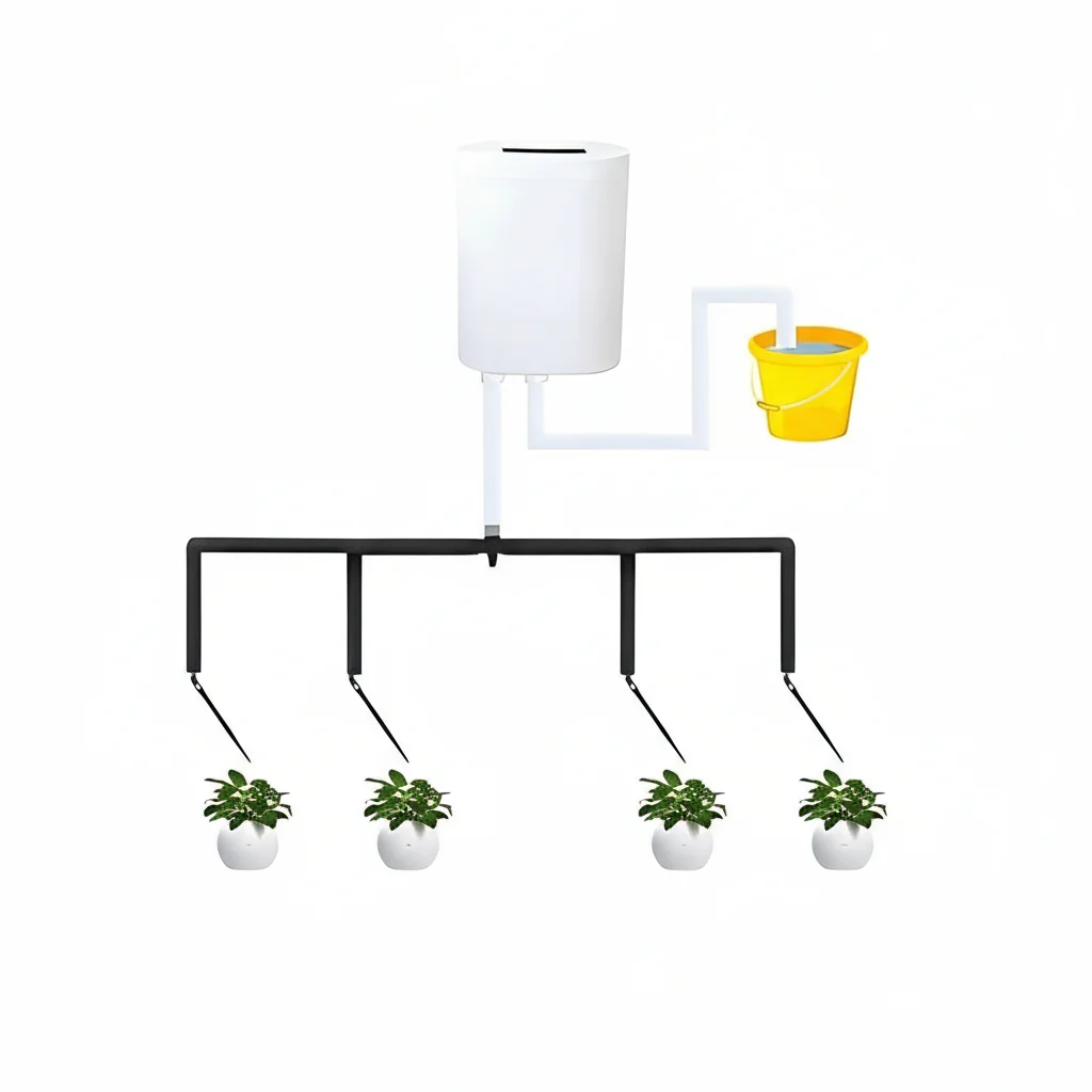 Plant Watering Pump Timer with LCD Display and USB Charging - Image 2