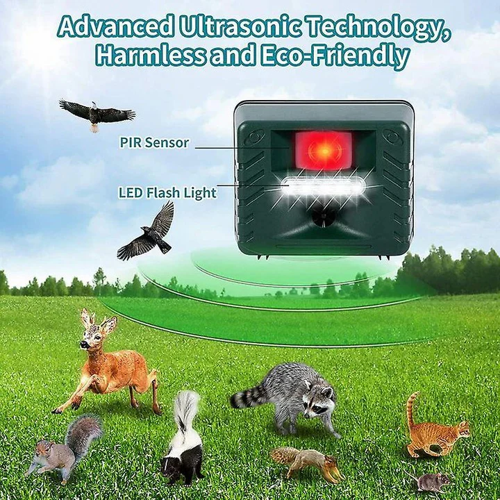 Ultrasonic Pest Control Device for Birds and Woodpeckers - Image 3
