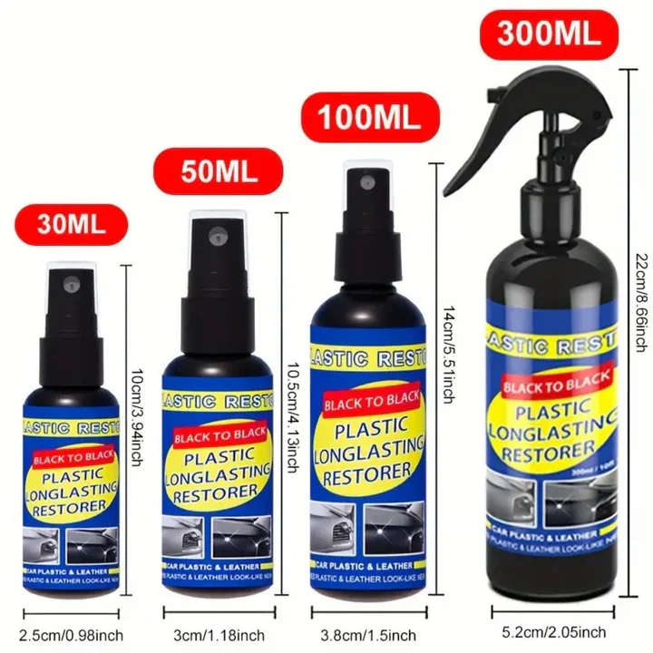 Car Trim Restorer Coating for Plastic, Vinyl, and Leather Surfaces - Image 6