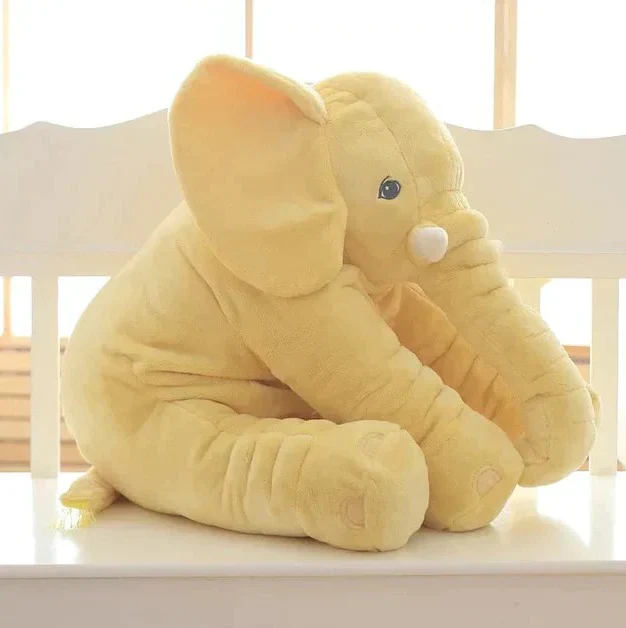 Baby Elephant Cuddle Pillow - Image 2