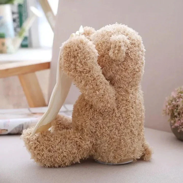 Peek A Boo Teddy Bear Plush Toy - Image 4