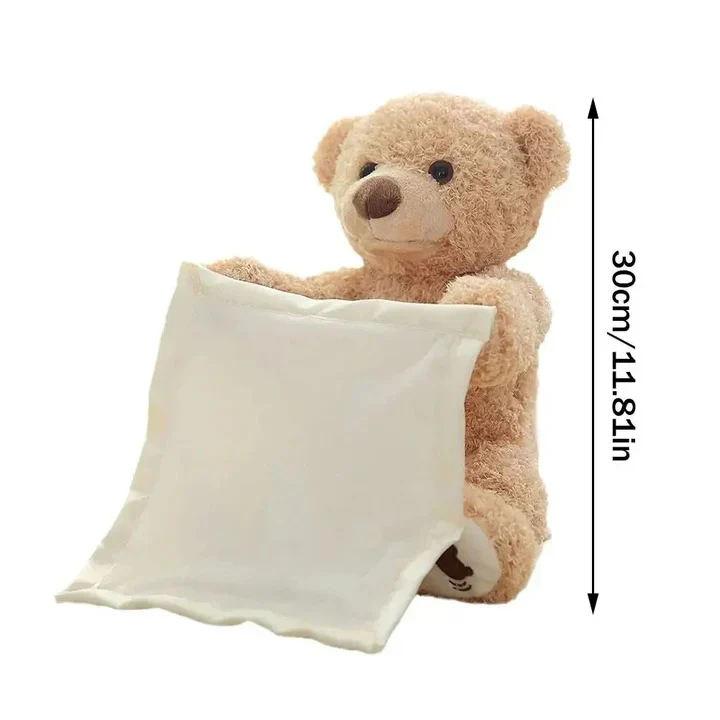 Peek A Boo Teddy Bear Plush Toy - Image 5
