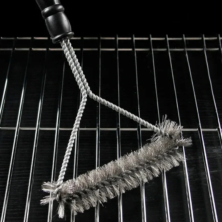 BBQ Grill Cleaning Brush with Stainless Steel Bristles - Image 3