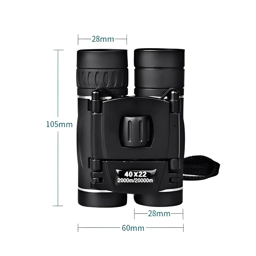 Portable 40x22 Binoculars with Foldable Design - Image 4