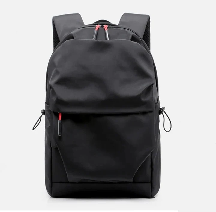 Black Backpack with Multiple Storage Pockets - Image 4