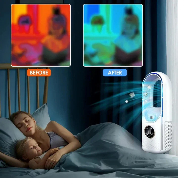 Blade Free Silent Portable Air Conditioner - Image 4
