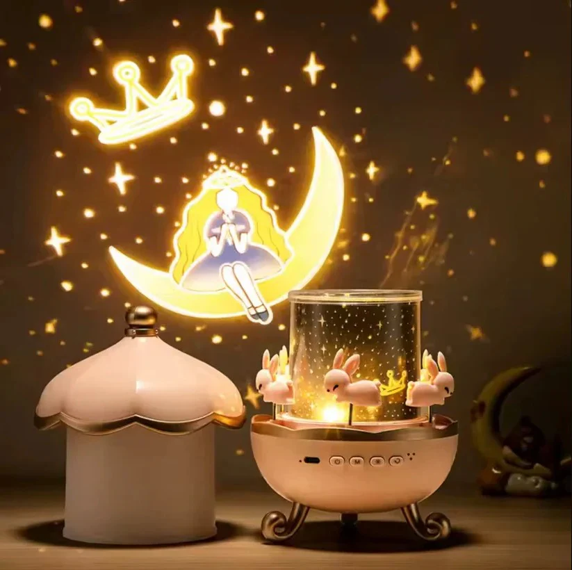 Rechargeable Bedtime Projector with Wireless Speaker - Image 2